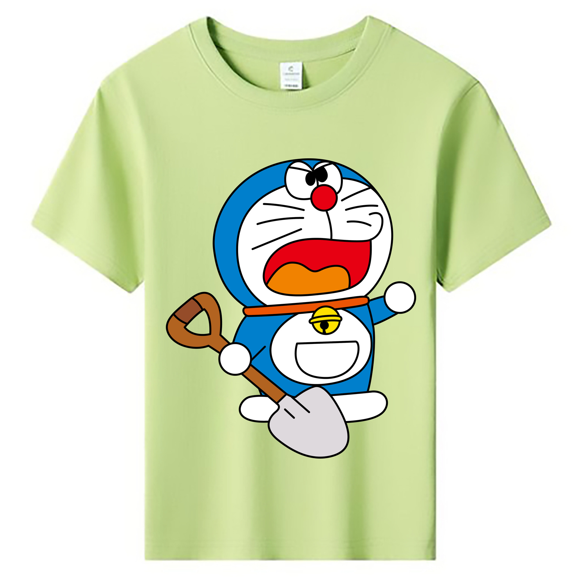 （画像用） ドラえもん Doraemon 綿100％キッズTシャツ（フロントプリント）